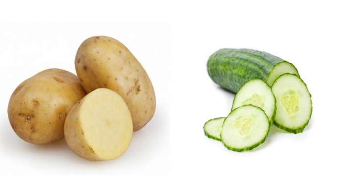Image result for water with potato and cucumber