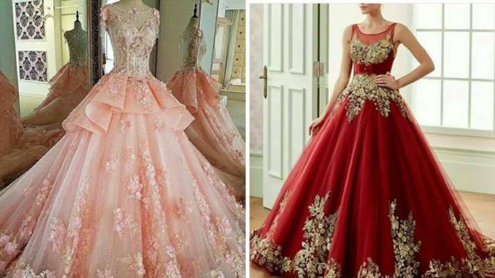 trendy designer gowns