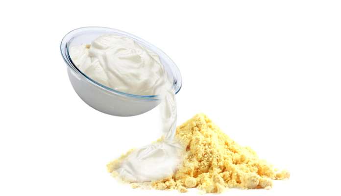 Image result for besan or curd face pack apply in face