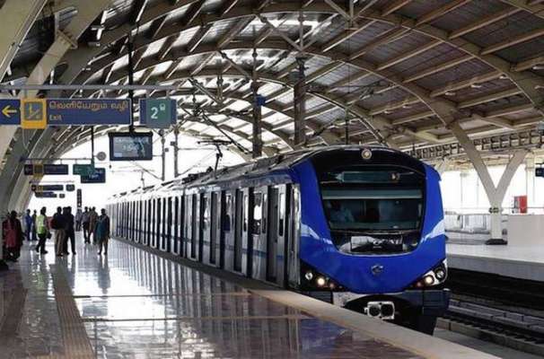 Image result for Chennai Metro holds a trial run with 2.5 minutes frequency of trains